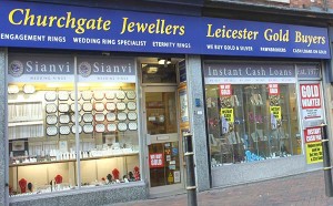 churchgate jewellers shop front