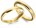 plain wedding rings