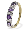 gemstone eternity ring